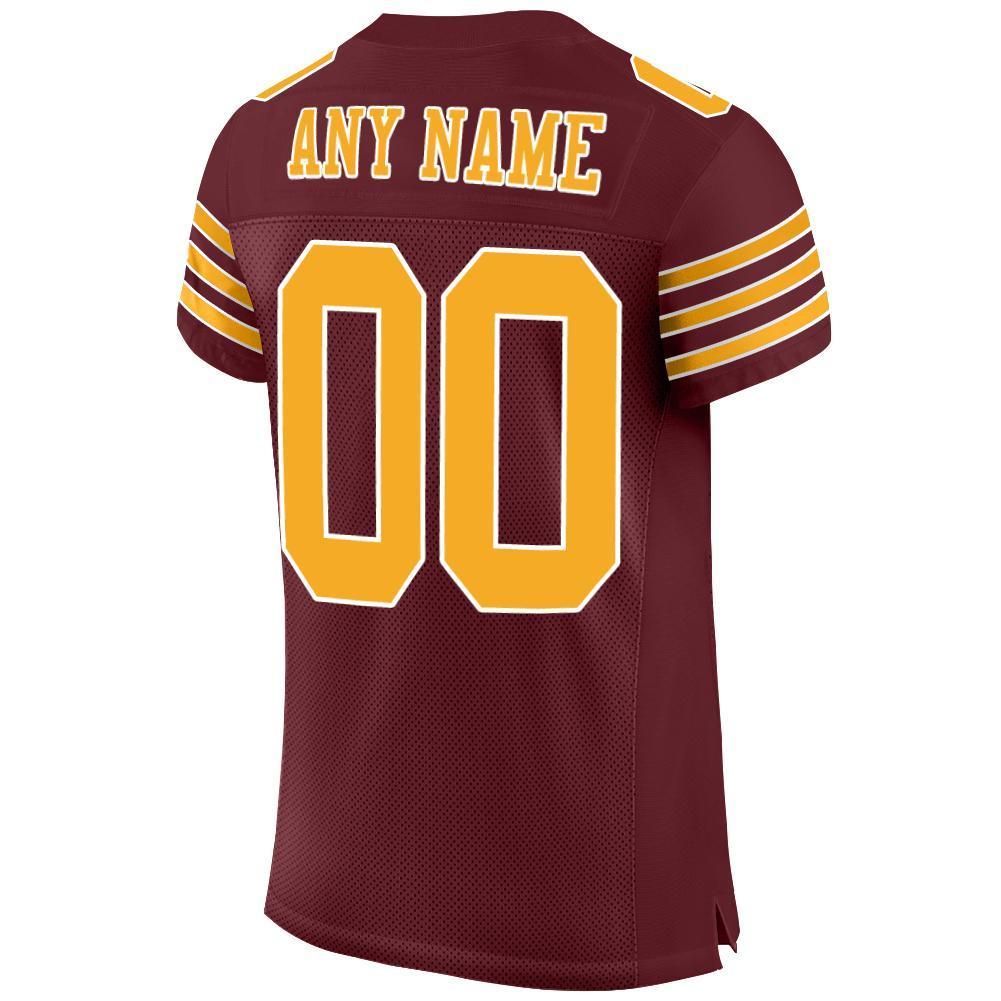 Berkeley Eagles Football Sublimated Reversible Fan Jersey - Maroon/Gold