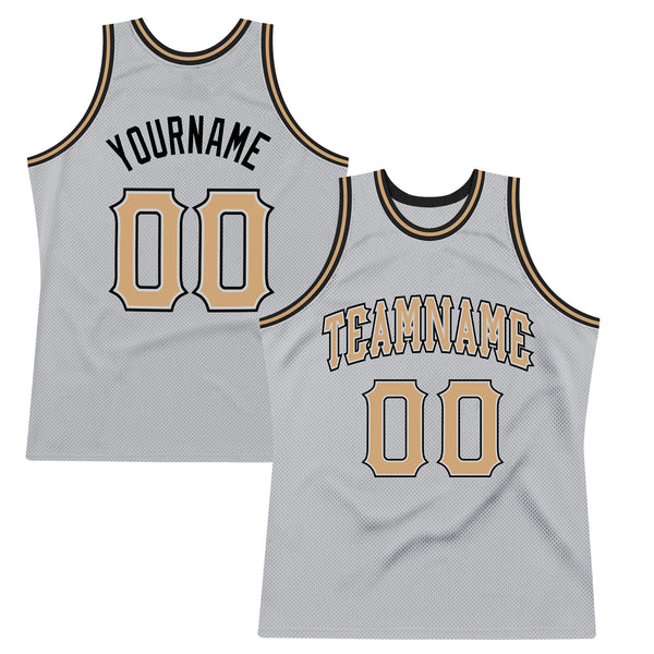 FANSIDEA Custom Light Blue Gold Authentic Throwback Basketball Jersey Youth Size:L