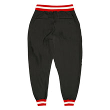 Load image into Gallery viewer, Custom Black Red-White Sports Pants
