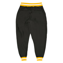 Load image into Gallery viewer, Custom Black Gold-White Sports Pants
