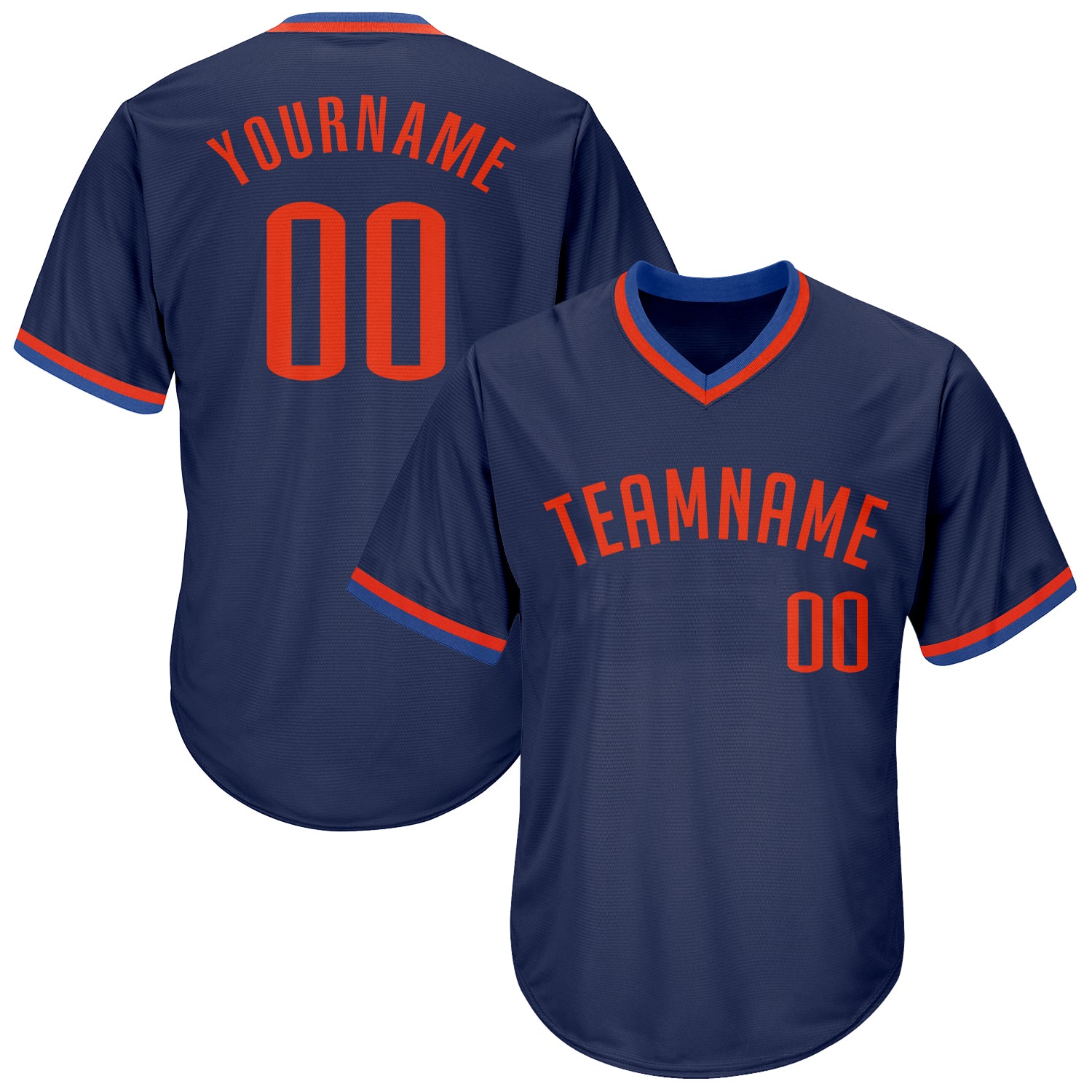  Custom Baseball Jersey, Baseball Shirt, Custom Navy Orange-Blue  Authentic Throwback Rib-Knit Baseball Jersey Shirt, World Baseball Classic,  USA Baseball Jersey, Baseball Button Down Jersey : Clothing, Shoes & Jewelry